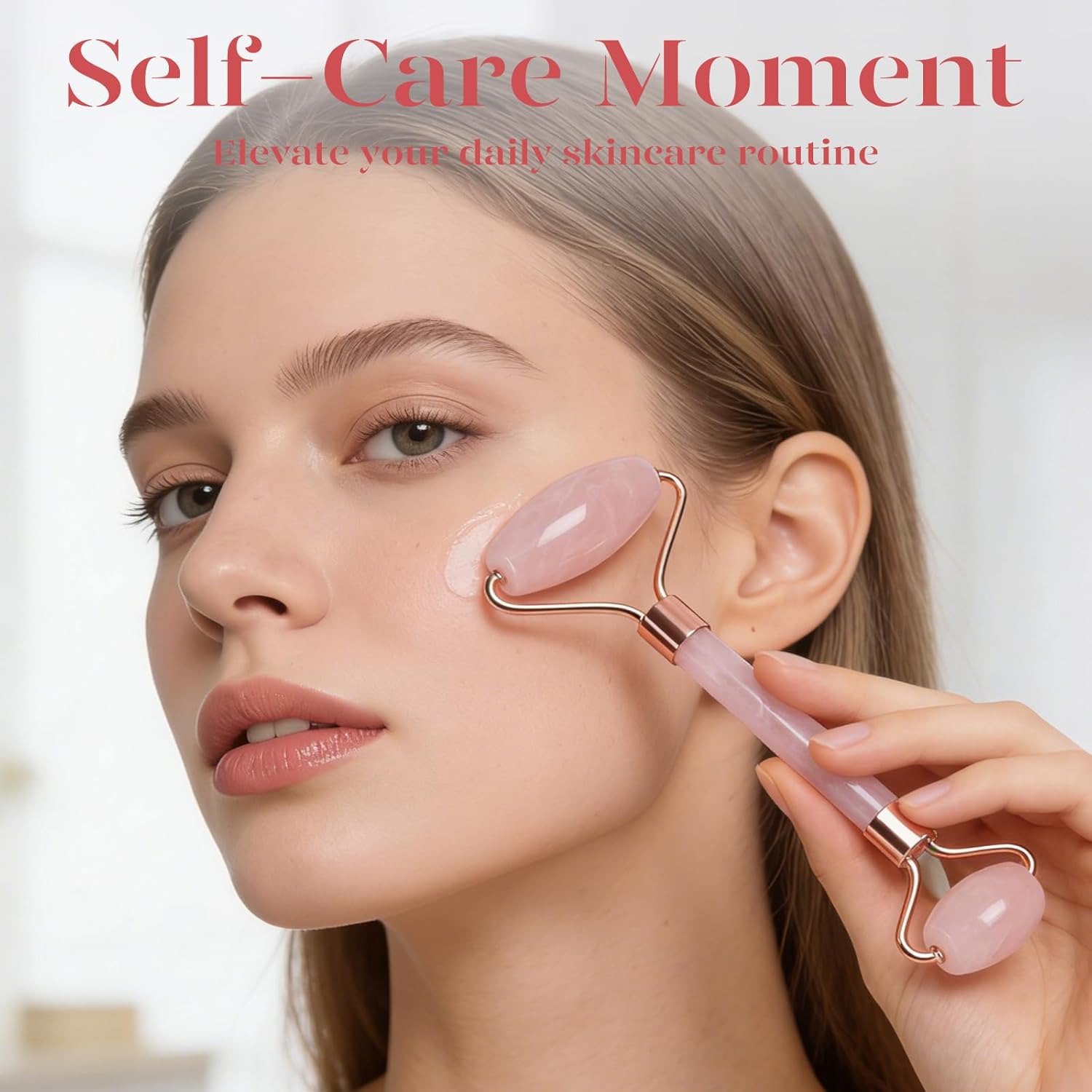 Pink Gua Sha Tool- Heart-Shaped Design Facial And Body Massager