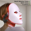 Premium color changing Facial light therapy Mask Machine, Portable Facial Care Device, Home Beauty Care Tool, USB Charging compatible
